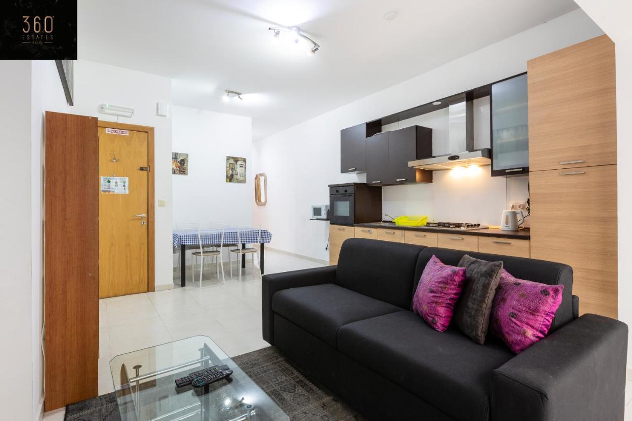 Centre Paceville Apt With Terrace, Bbq & Wifi By 360 Estates Сент Джулианс Экстерьер фото